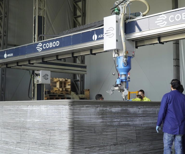 Cemargos and UNAL presented the largest 3D concrete printer in South America